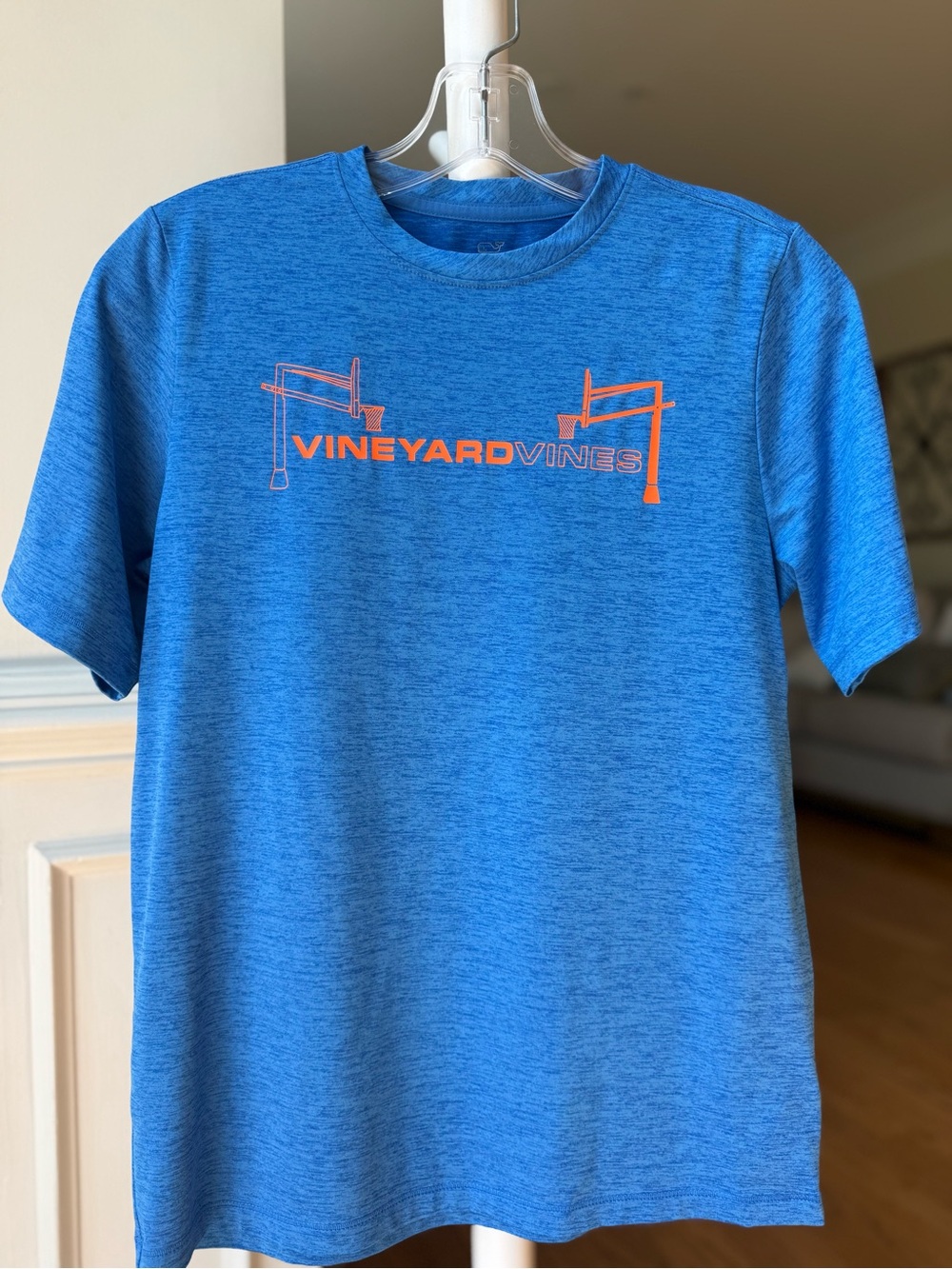 Vineyard Vines Boy’s Short Sleeve Performance Tee - Blue